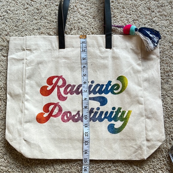 Radiate Positivity Tote Bag - Picture 5 of 5